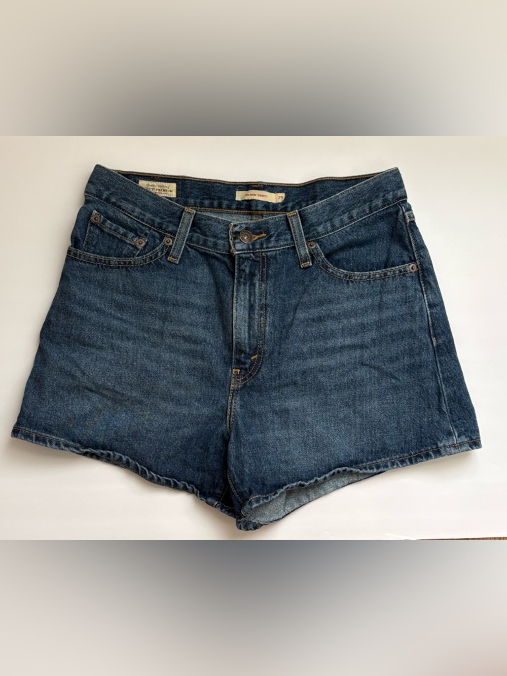 Levi’s 80s Mom Shorts Women’s Size 29 High Rise Vintage Wash Denim Jean Shorts